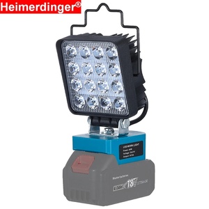 Akülü endüstriyel sınıf şantiye sel aydınlatma için pil gücü ile çalışma ışığı açtı - Product Image 1