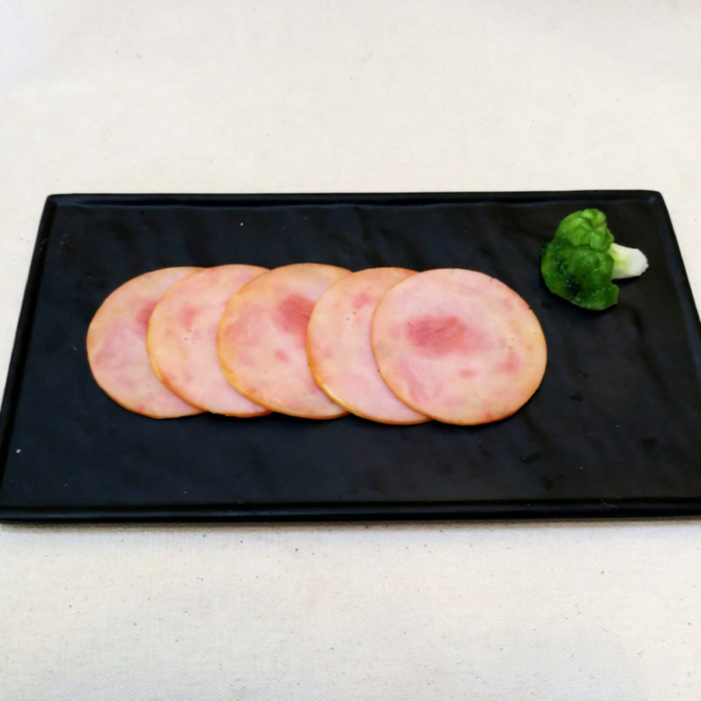 Tranches de jambon rondes orange 5 continues 8*0,3