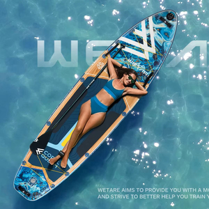 Miễn phí vận chuyển dropshipping OEM paddleboard longboard ván lướt sóng Inflatable đứng lên mái chèo isup sup Hội Đồng Quản trị với các phụ kiện - Product Image 1