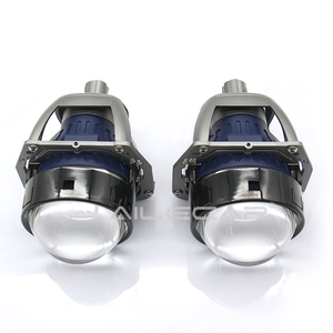 3.0 inç bi-led projektör Lens farlar evrensel araba güçlendirme yüksek düşük işın 12V 6000K için AFS olmayan Destruct kafa ışık Led araba - Product Image 3