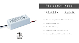 Seestar美国240W 1.1A通用交流输入电压IP67 3合1可调光非隔离高PF低THD无闪烁电源 - Product Image 6