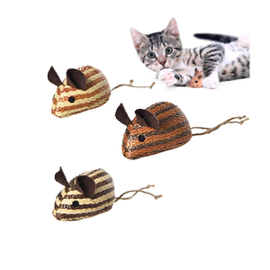 Ratón de juguete interactivo para gatos, juguetes para gatitos de hierba gatera de alta calidad, ratón duradero, ratón interactivo, juguetes para masticar para gatos - Product Image 1