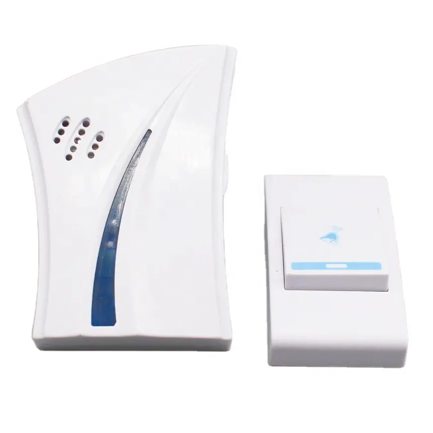 WIRELESS HOME DIGITAL DOORBELL 100M RANGE CORDLESS DOOR BELL 32 CHIMES