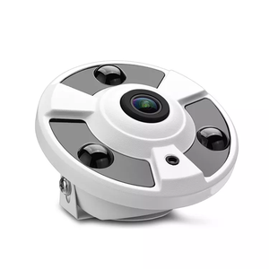 Cámara de seguridad IP de Metal, videovigilancia de 2MP, H.265, ojo de pez panorámico, 8MP, POE, vigilancia, 360 grados, IPC, 5MP, con micrófono - Product Image 1