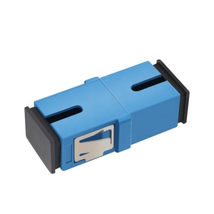 SC LC UPC APC单工SM单模光纤适配器无法兰 - Product Image 1