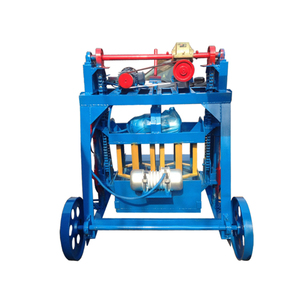 Máquina de ladrillos entrelazados de bloques impulsados por motor de cemento, para construcción, a la venta, a la venta - Product Image 6