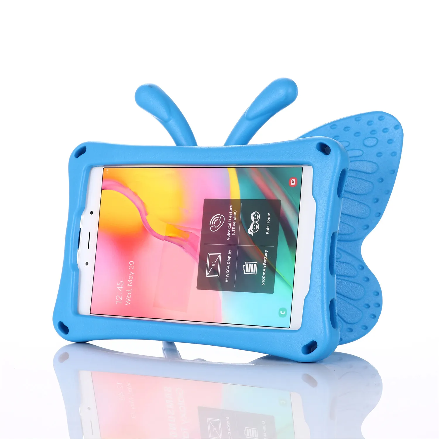 מכירה לוהטת פרפר מקרה עבור Ipad מיני 6 מקרה ילדים Tablet מקרה עמיד הלם צבעוני Eva ילדים Tablet כיסוי עבור Ipad mini 6