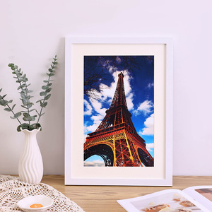 กรอบรูป8x10ทำจากแก้วความละเอียดสูง For3 * 5 5x7พร้อมแผ่นรองหรือ8x10โดยไม่มีแผ่นรองติดผนังกรอบรูป - Product Image 4