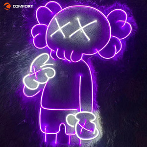 Подгонянный акриловый светодиодный светящийся знак насильственный медведь на открытом воздухе светодиодный знак дисплей - Product Image 2