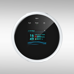 High Quality Tuya WiFi Smart Gas <strong>Sensor</strong> Detector with TFT Color <strong>Display</strong> Smart Home Price Alarm <strong>System</strong>