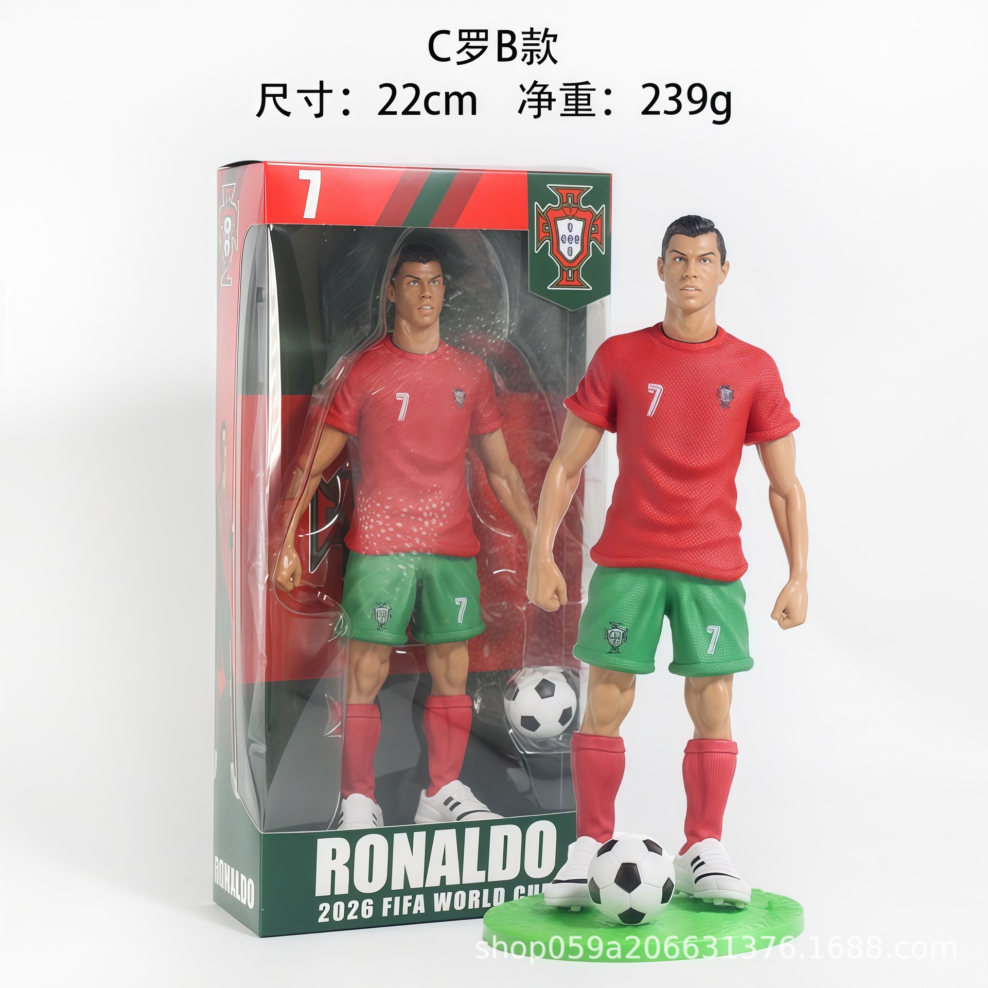 Caja de ventana de Cristiano Ronaldo