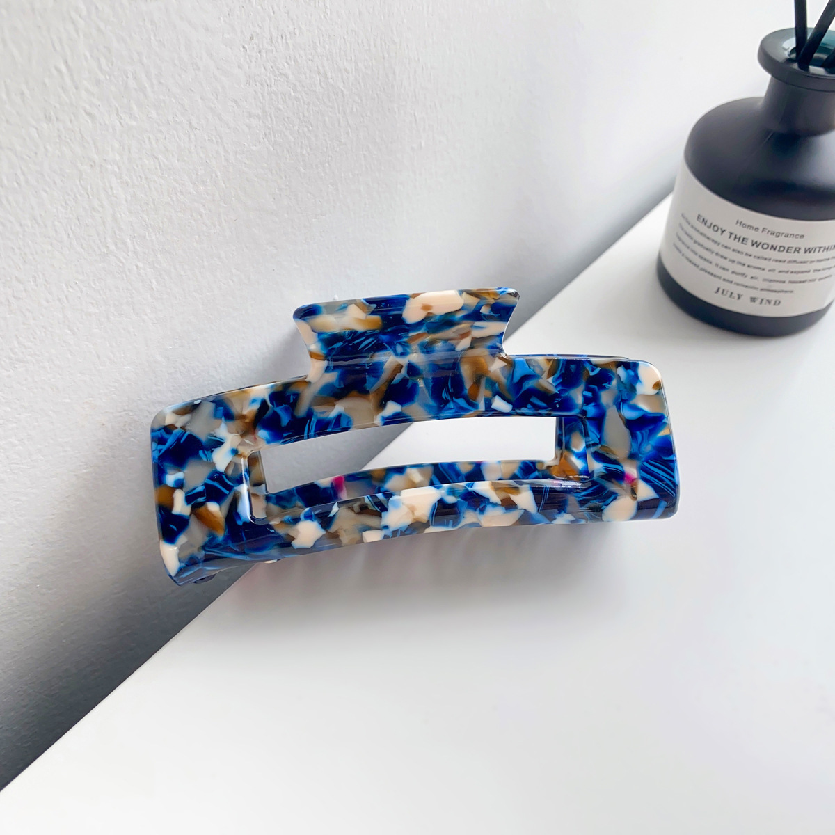 Bleu fleuri