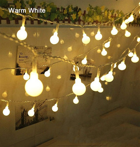 IP65 Waterproof Decoration <strong>Light</strong> <strong>Customized</strong> <strong>Multi</strong> <strong>Color</strong> LED 10M PVC <strong>Color</strong> Box Christmas 60 Epistar LED Ball <strong>String</strong> <strong>Light</strong> - Product Image 4