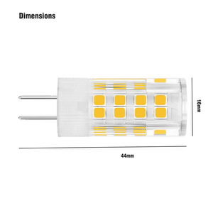 AC110V AC220V調光可能G4 LED電球SMD2835 33LED 3W 51LED 3.5W従来のハロゲンランプキャビネットライトG4 LED - Product Image 5