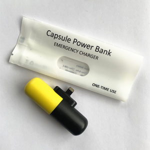 Emergency Mini Finger Phone <strong>Charger</strong> <strong>One</strong> Time Use Powerbank Small Disposable Power Bank 1200/2000/3300 mAh - Product Image 5