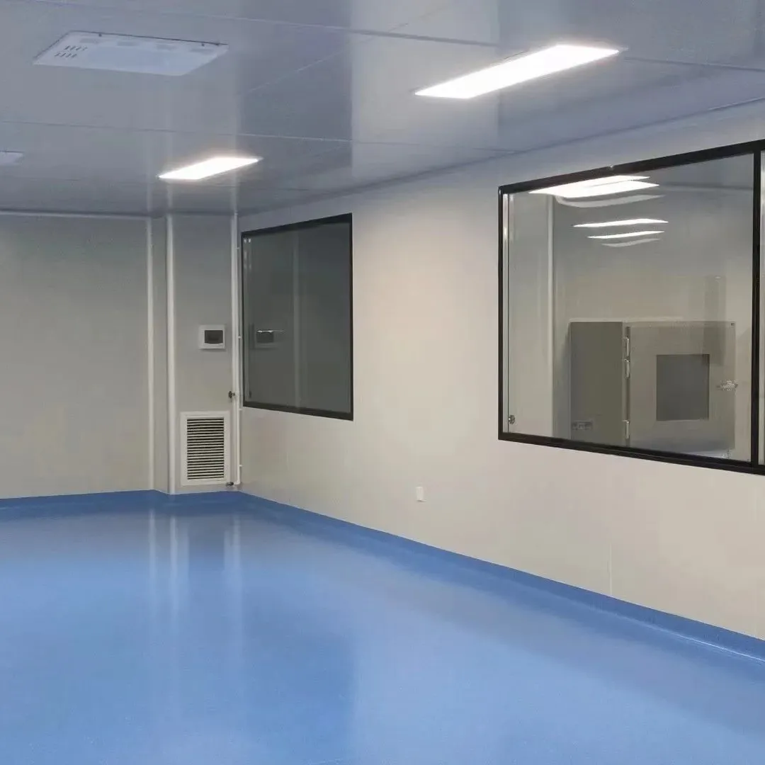 GMP Facility Cleanroom per il sistema di camere bianche per le camere bianche del settore camera pulita in Pvc servizi chiavi in mano sistema modulare per crescere le stanze interne