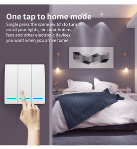 Fai da te wireless zigbee 1/2/3 gang scenario pulsante alimentato a batteria programmi di illuminazione tuya smart life telecomando alexa wifi scene switch - Product Image 5
