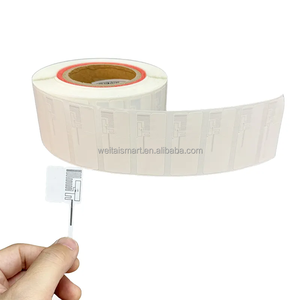 Customized Long Range Anti Liquid Sticker RFID Tag Jewelry Label Ul High Frequency Wet <strong>Inlay</strong> U8 U9 <strong>UHF</strong> RFID Label Adhesive - Product Image 4