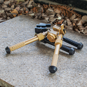 V8 360 Degrees Adjustable Precision QD <strong>Mount</strong> <strong>Bipod</strong> Aluminum Alloy Hunting Scope Bracket Tactical Tripod Accessories - Product Image 3