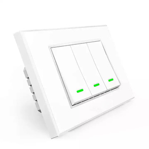 LEDEAST TB22 Tuya 1 Gang 2 Gang 3 Gang intelligenter Lichtschalter WLAN-Fernbedienung mit Telefon-App und Timing-Funktion 10 A Maxstrom - Product Image 2