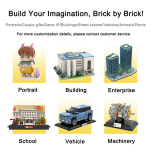 厂家直销建筑汽车定制设计构建汽车套件工厂定制大型积木 - Product Image 3