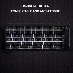 84-Key Wired RGB Lighting Gaming <strong>Keyboard</strong> Mechanical and <strong>Multimedia</strong> <strong>Functions</strong> PC Compatibility - Product Image 2
