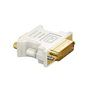 Adaptador convertidor de vídeo DVI macho a VGA hembra de 24 + 5 pines para PC, portátil, HDTV, LCD, DVD, proyector de ordenador - Product Image 1
