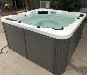 Ice Tub CUPC Approved 5 Adults Hot Tube Outdoor Hydromassage Party Garden whirlpool Outdoor Spa Water <strong>Chiller</strong> for Cold Plunge