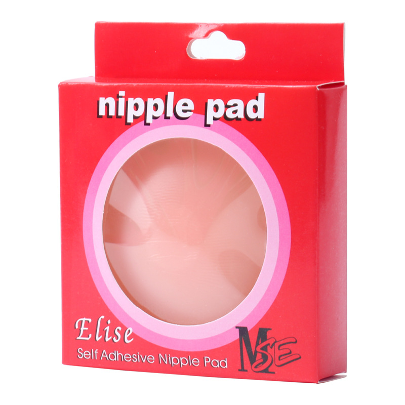 1 pair of flower breast paste red box