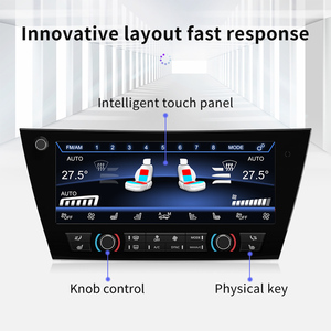 Pannello di controllo digitale per auto Android AC per BMW X5 F15 2014-2018 LCD Touch Screen climatizzatore climatizzatore cruscotto - Product Image 5