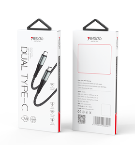 CA66 2024 yeni varış tip-c usb c kablo bilgisayar telefon QC şarj tipi c veri kablosu - Product Image 6