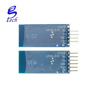 HC05 HC-05 HC06 HC-06 modulo Pass-through seriale senza fili di 6 Pin ha integrato la comunicazione seriale senza fili con il bottone - Product Image 5
