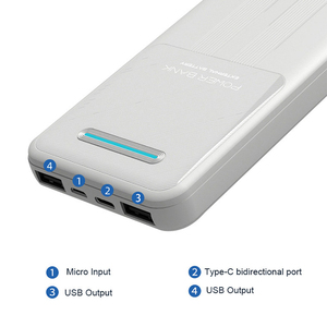 IMatoポータブルマイクロ入力type-c入力10000mAh20000mahデジタルディスプレイパワーバンク充電器forApple for xiaomi - Product Image 4