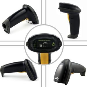 Minjcode mj2809 USB laser Máy quét mã vạch với Máy quét laser mã vạch 1D - Product Image 3