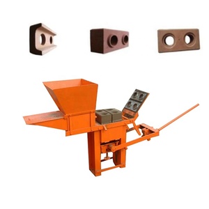信誉良好的手动粘土砖挤出机QMR-40土壤联锁砌块机销售 - Product Image 1