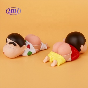 BUTT Crayon shinchan กล่องคนตาบอด gashapon รถแดชบอร์ด squishy สำนักงานสก์ท็อปตกแต่งสำหรับบรรเทาความเครียดและคอลเลกชันสนุก - Product Image 1