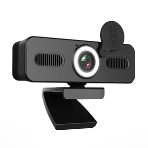 Neue Mode USB-Webcam Computer Web Videokamera Webcam 4k 60fps Mit eingebautem LED-Rin glicht und Mikrofon - Product Image 1
