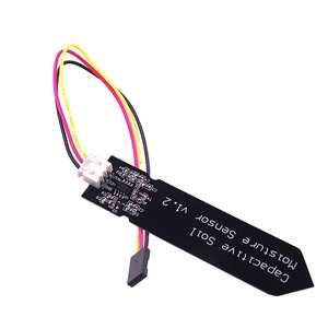 Capacitiva analógico Sensor de humedad del suelo 3,3 ~ 5,5 V resistente a la corrosión con la gravedad 3-Pin interfaz Raspberry Pii