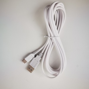 สายชาร์จ USB สีขาว3ม. สำหรับเครื่องนินเทนโด Wii คอนโทรลเลอร์ U สายชาร์จเร็ว USB - Product Image 4