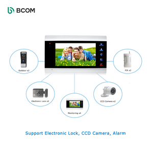 Color <strong>Video</strong> Door Phone <strong>Intercom</strong> <strong>System</strong> With Tuya APP for Villa Android/IOS Mobile Phone Remote Control - Product Image 5