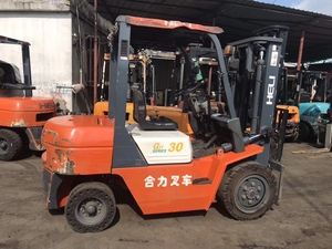 HELI 30 Forklift 3 ton 3.5 ton 5 ton kullanılan Heli Forklift dizel Forklift düşük fiyat ile kaliteli