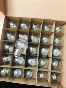 G45 <strong>LED</strong> Light Bulbs E27/B22 <strong>LED</strong> Filament Bulb 120V 2700K Red <strong>Green</strong> Filament Bulb for String Light Christmas Decoration - Product Image 5