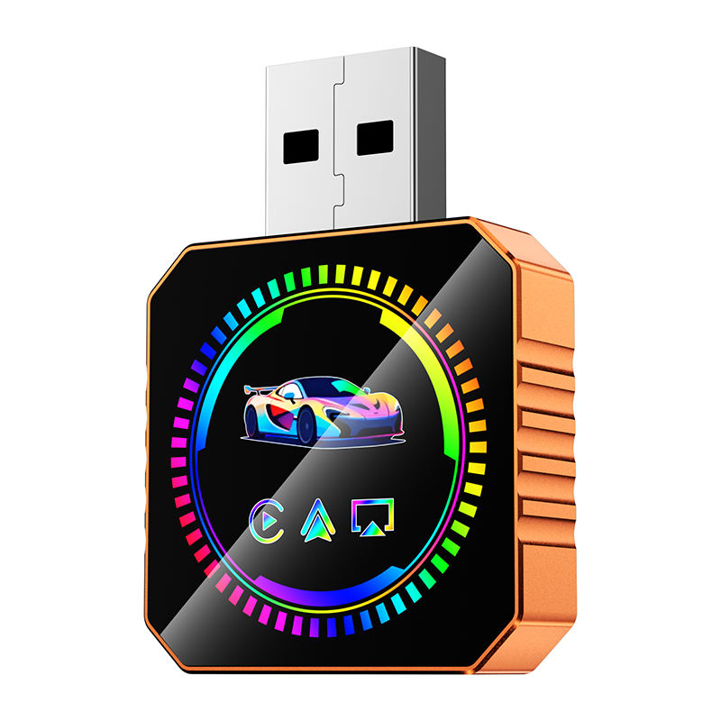 orange + colorful logo