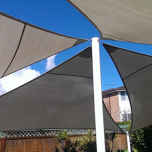 Pareggio auto personalizzato triangolo blu 260Gsm tenda tenda parasole vela
