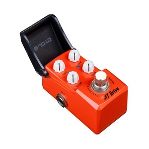 JOYO JF-305 AT ไดรฟ์เหยียบเอฟเฟกต์กีตาร์ขับเกินการบีบอัดในตัวสูงต่ํา EQ กีตาร์เหยียบพร้อมเอฟเฟกต์บลูซี่ย์ขับเกิน