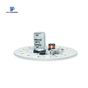 Ledライトボードドブアルミニウム回路基板Ledバルブハイルーメンドブ12WLEDラウンドPCB、Smd2835付き
