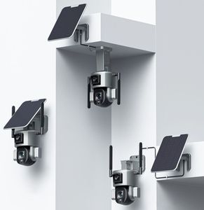 Doppelbildschirm Alarmverbindung Niview 8 MP 4 K CCTV Außenbereich PTZ Überwachung IP drahtlose Heimsicherheit WLAN Doppellinse Kamera