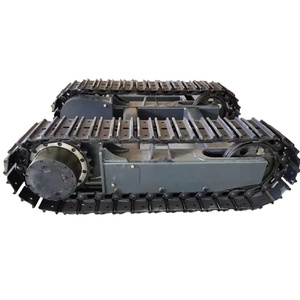 Inşaat makinesi paletli makine parça yürüyen aksam için paletli araç şasi - Product Image 4