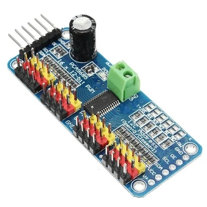 PCA9685 16-Channel 12-bit PWM Servo Motor Driver Module for <strong>Arduino</strong> Development board