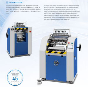 SX-340DP半自动书缝纫机程序线书装订机带盖 - Product Image 6